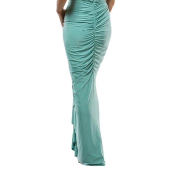 NWT MIGNON 650 Mother of the Bride Dress Antique Ivory Size 12 - Picture 4 of 6